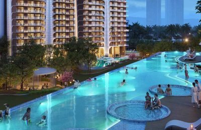 Rooftop infinity pool